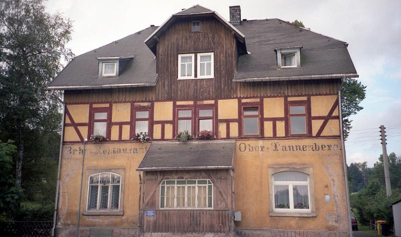 Tanneberg, 18.9.1996 (1).jpg - Bahn-Restaurant Ober-Tannenberg